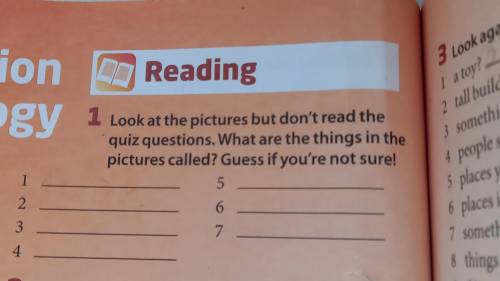 look at the pictures but don't read the quiz questions. what are the things in the pictures called?