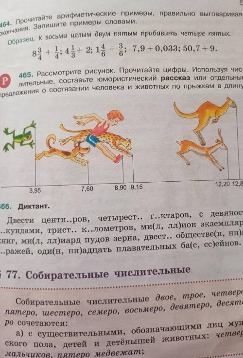 СОСТАВИТЬ СОЧИНЕНИЕ (Юмористическое) ПО КАРТИНА УПРАЖНЕНИЕ 465 ​