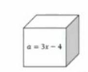 Напешите выражение для нахождения площади поверхности куба используя формулу V=a^3​