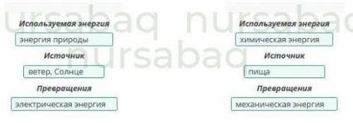 ЛЮДИ ПООВЕРЬТЕ У МЕНЯ ПРАВЕЛЬНО НЕТ?? Путем перетаскивания установи соответствие между видами энерги