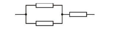 Определите общее сопротивление цепи изображенной на рисунке, если сопротивление одного проводника ра