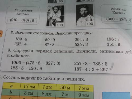 ПП2. Вычисли столбиком.Выполни проверку поставлю Только быстро