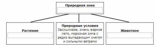 Заполните пустые ячейки на схеме, выбрав слова и/или словосочетания из приведённого списка. Ель, бел