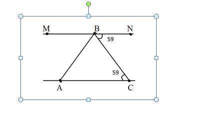 6. На рисунке дано СВМ больше АВМ на 67 градусов. Найдите углы треугольника АВС.