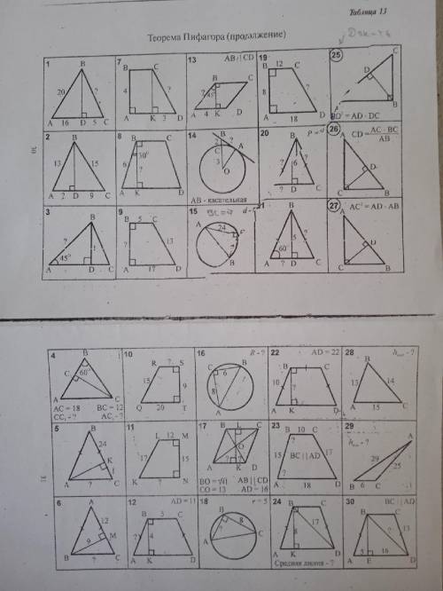 с геометрией, 8 класс очень надо сделать только нечетные задания