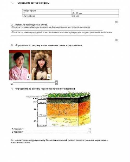 СОЧ по география 3 четверть ​