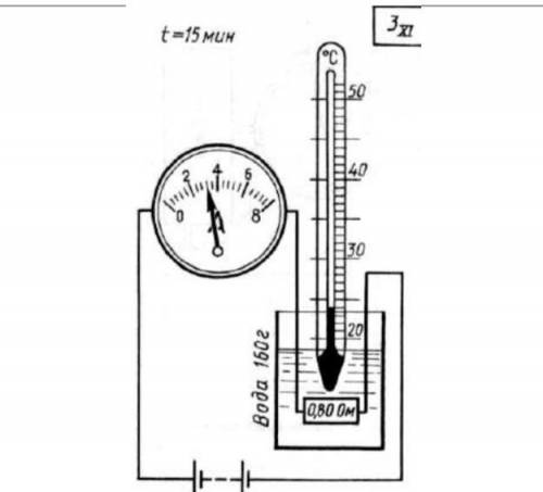 3. Измерьте силу тока. 4. Какое количество теплоты получит жидкость, если на ее нагревание идет толь