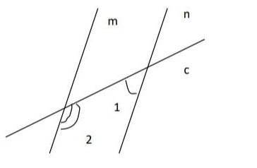По данным рисунка найдите углы 1 и 2 если m II n и /_2 в три раза больше у меня Соч​
