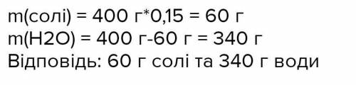 Обчисліть масу кальцій хлориду необхідного для приготування 300г розчину з масовою часткою солі 7%