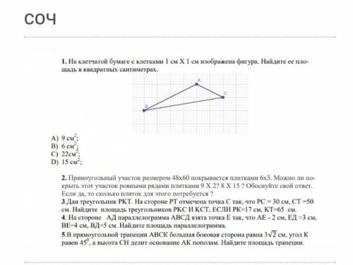 Решите соч за 8 класс​