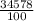 \frac{34578}{100}