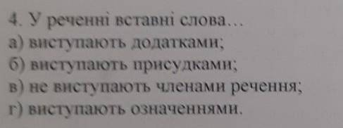 У реченні вставні слова?​