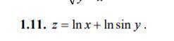 кому не сложно Найти область определения функции двух переменных (дать геометрическое истолкование).