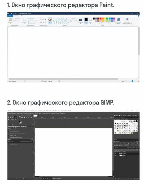 Какие элементы интерфейсов являются общими? строка заголовка ретушь строка меню текстуры панель ин