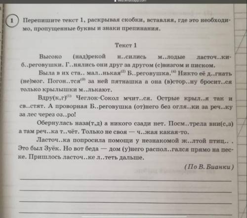 1 ВАРИАНТ НУЖНО ВСТАВИТЬ ПРОПУЩЕННЫЕ БУКВЫ РАСКРЫВАЯ СКОБКИ И СТАВИТЬ ПРАВИЛЬНЫЙ ЗНАКИ ПРЕПЕНАНИЯ !