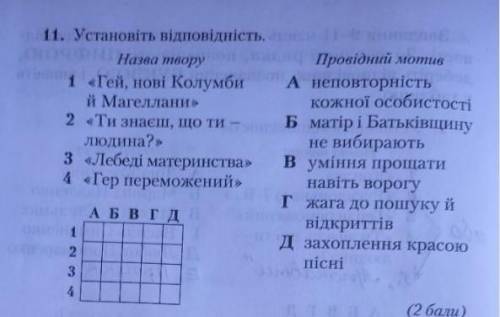 Установіть відповідність. ребят очень нужно ​