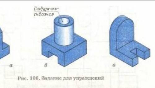 описать фигуры, с каких они состоят ​