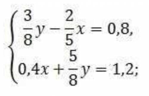 Решите систему уравнений методом сложения. Не забывайте, что все дроби предварительно необходимо при