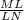 \frac{ML}{LN}