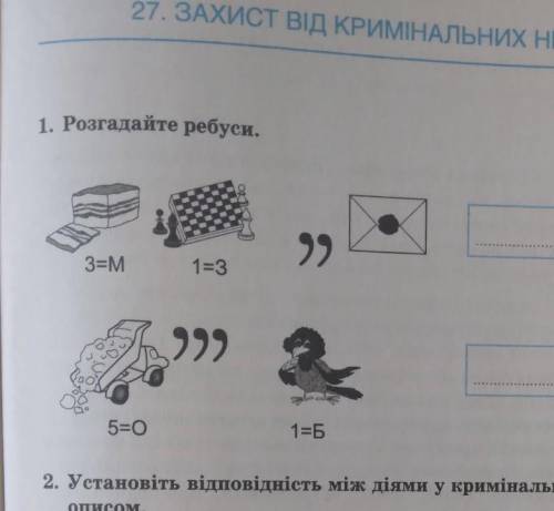 осн.здор. 8 класс 1. Розгадайте ребуси.​