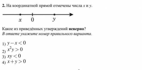 Какое из приведённых утверждений неверно?  ​