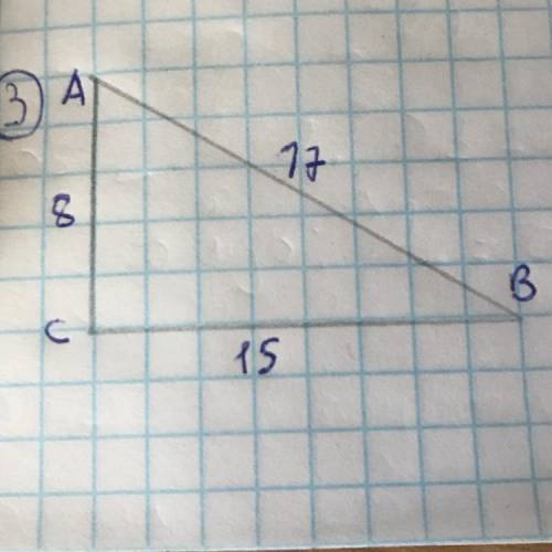 ￼Для трикутника АВС, зображено на малюнку знайдіть sin В