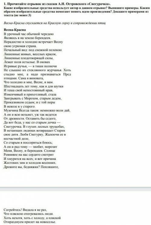 СОР по русской литературе ​