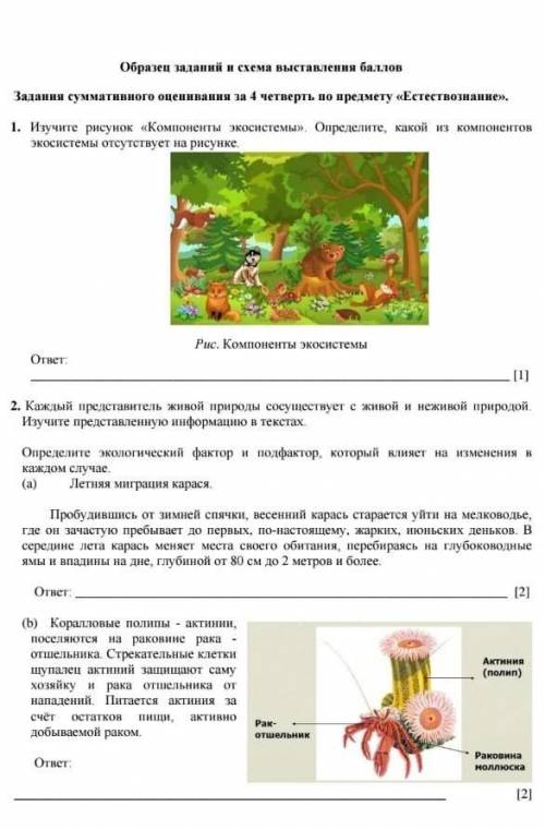 Изучите рисунок компоненты экосистемы поиз нужно ​