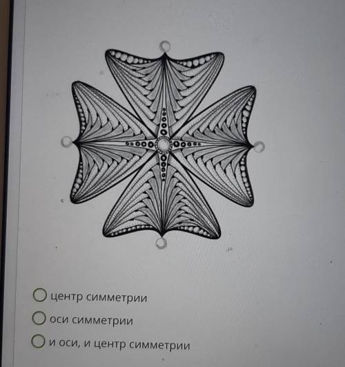 -центр симметрии-оси симметрии - и оси, и центр симметрии​