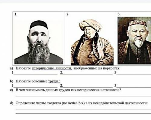 a) назовите исторические личности , изображенные на портретах​