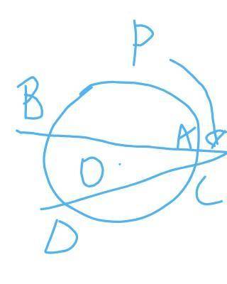 Очень ! По данным на чертеже найдите х. Угол Р равен 25°Дуга BD равна 80°​​