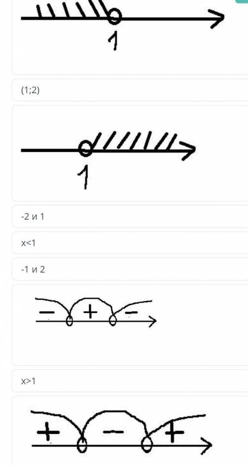ТЕКСТ ЗАДАНИЯ ￼выбери 5 этапов решения системы неравенствВерных ответов: 5￼(1;2)￼-2 и 1х<1-1 и 2​