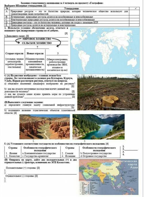 география СОЧ 7 класс​