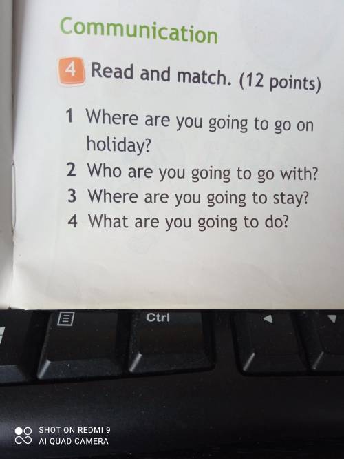 Read and match( 12 points)