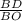 \frac{BD}{BO}