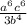 \frac{a^6 c^6}{3 b^4}