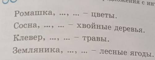 Какие слова нужно вставить в данные предложения вместо точек?Прочитайте полученные предложение с инт