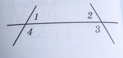 написать подробно) За малюнком укажіть пару внутрішніх різносторонніх кутів.А) угол 1 і угол 2;Б) уг
