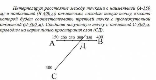 Выполнить построение геологического разреза. Пример построения на фотографиях