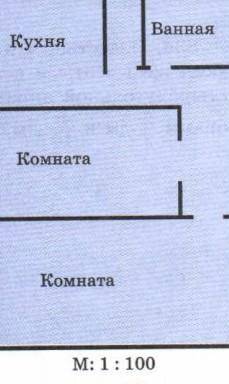 6 КЛАСС. ЗАДАНИЕ:СДЕЛАТЬ МАСШТАБ КВАРТИРЫ КАК НА РИСУНКЕ(МАСШТАБ КВАРТИРЫ 504)