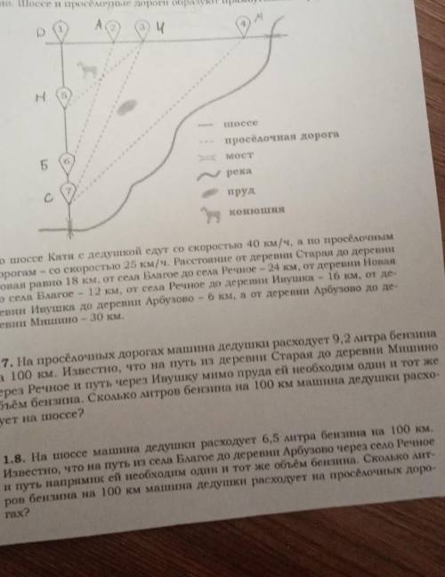 машина дедушки расходует 6,5 л бензина на 100 км. Известно что на пути сила погода деревня Арбузово