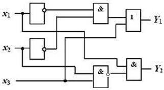 Составьте логические функции по этим схемам.