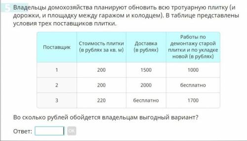 Владельцы домохозяйства планируют обновить всю тротуарную плитку (и дорожки, и площадку между гаражо