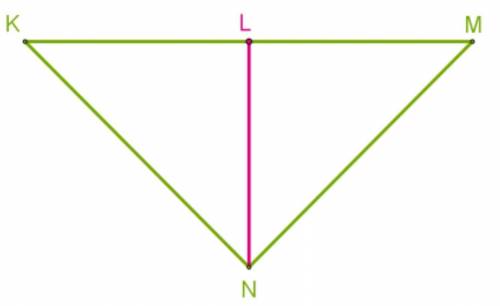 Дано: KM⊥LN,NL−биссектриса углаN.Найди равные треугольники.LMN =KNLNKLLNKKLNLKNNLKЕсли известно, что