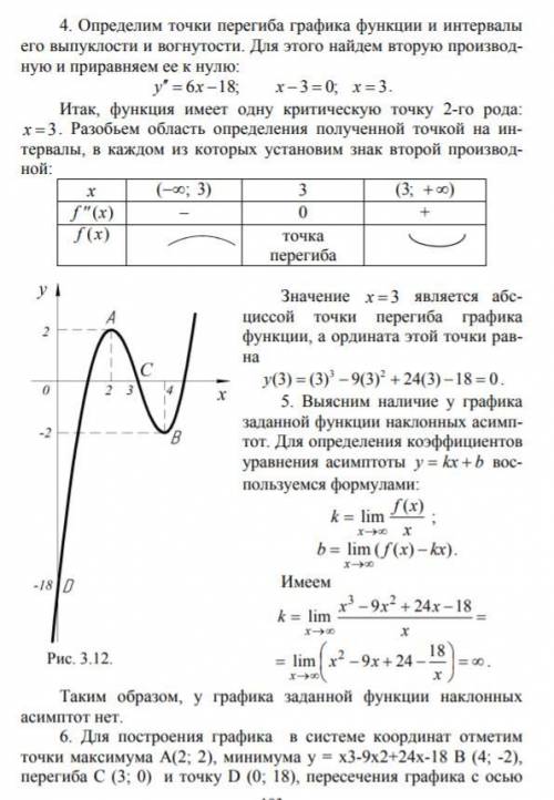 Исследовать заданные три функции методами дифференциального исчисления и построить их графики. Графи