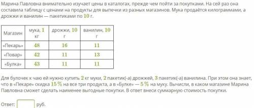 Марина Павловна внимательно изучает цены в каталогах, прежде чем пойти за покупками. На сей раз она