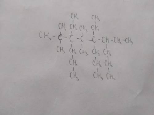 2,2,4,4-тетраметил-3,5-диэтил-3,5,6-трипропилоктан;