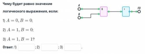 Чему будет равно логическое выражение?