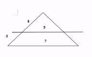 задача на тему теорема фалеса, и подобные треугольники