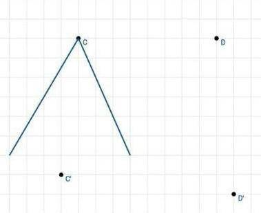 Постройте прямую, проходящую через точки D и D' и параллельную биссектрисе угла C (подсказка: постро